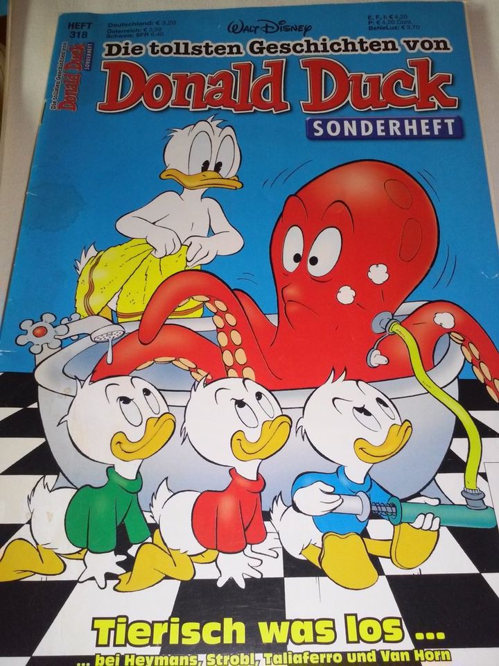 4x - Coole Comic´s Sonderhefte - mit Donald, Micky,Pluto.... in Bad Segeberg