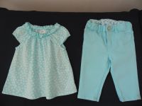 Sommer Set Mädchen Hose Tunika punkte Türkis H&M Gr.68 TOP Wandsbek - Hamburg Sasel Vorschau