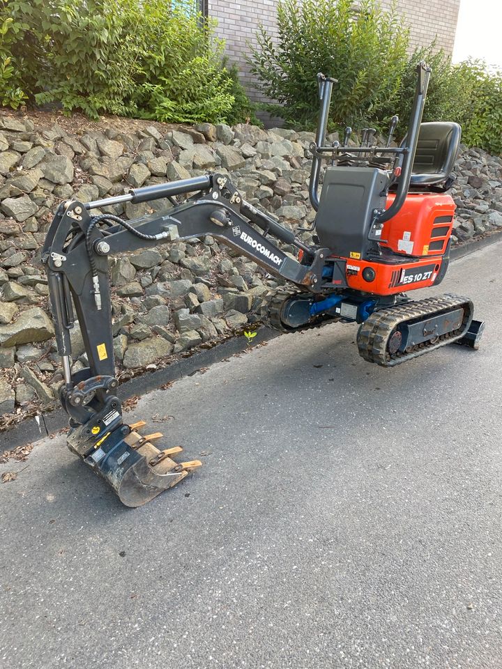 Minibagger microbagger 1t Bagger Abholung / Lieferung Mieten in Radevormwald