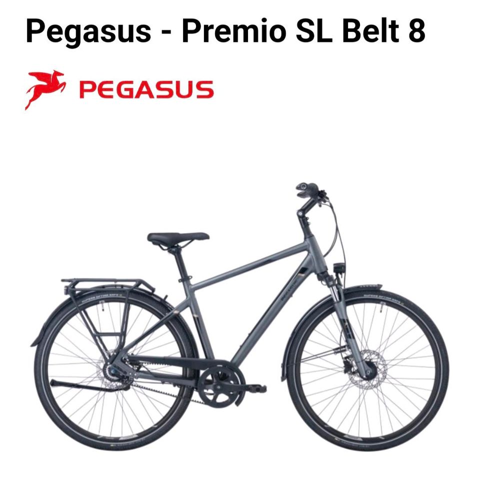 Trekkingrad 28 Zoll Pegasus Premio SL Gates Herren  Neu in OVP in Rostock