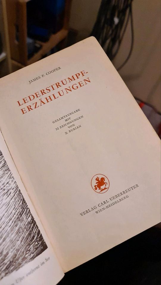 Lederstrumpf Erzählungen 7. Auflage von 1958 in Herzogenrath