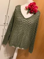 Made i.Italy~Netz-Pulli/Top/LA-Shirt~Olive~XL Bayern - Karlsfeld Vorschau