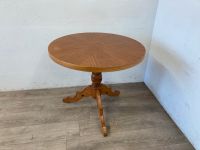 #A Couchtisch Esstisch Beistelltisch rund DDR Holz Säulentisch Sachsen - Burgstädt Vorschau