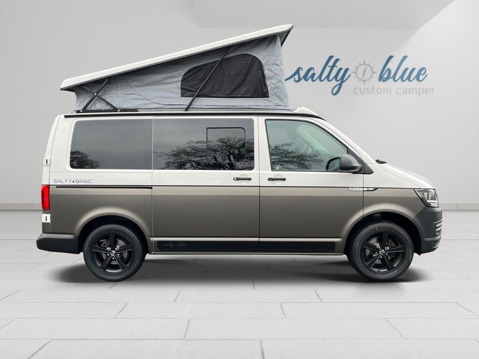 Volkswagen T6 Salty Blue Basic Neuausbau, Dach,  T6 Bulli in Bargteheide