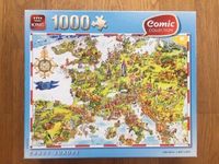 1000 Teile Puzzle vollständig Comic Collection Crazy Europe King Kreis Pinneberg - Wedel Vorschau