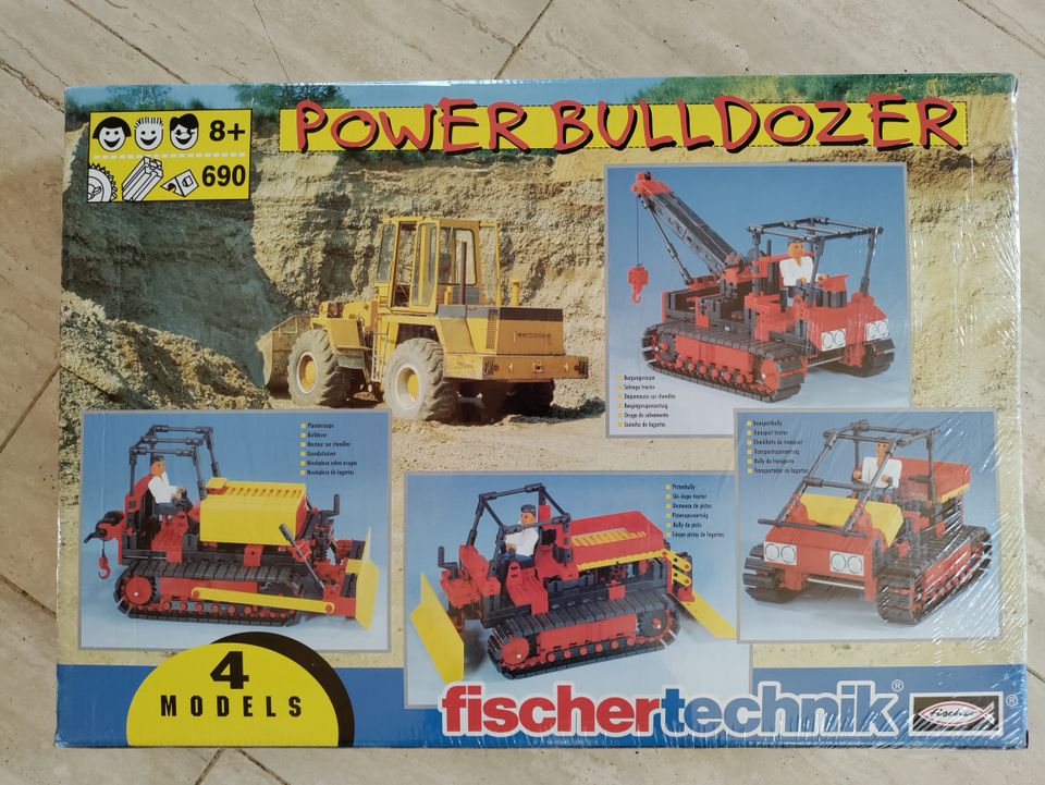 Fischer Technik 16552 Power Bulldozer NEU & OVP in Lichtenstein