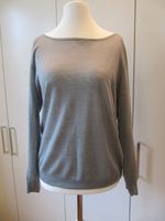 Massimo Dutti Sommer Pullover L (M) Leinen Wolle grau grün top Aachen - Kornelimünster/Walheim Vorschau