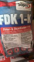 Sopro Fixier und Dicht Kleber 1K FDK-1-K/ 10 kg Hessen - Kirchhain Vorschau