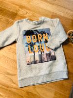 H&M Baby Pullover grau „born loud“ 80 Jungen Motiv NEU Niedersachsen - Rinteln Vorschau