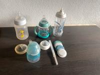 2 NUK Fläschchen und 1 Avent Flasche Stuttgart - Möhringen Vorschau