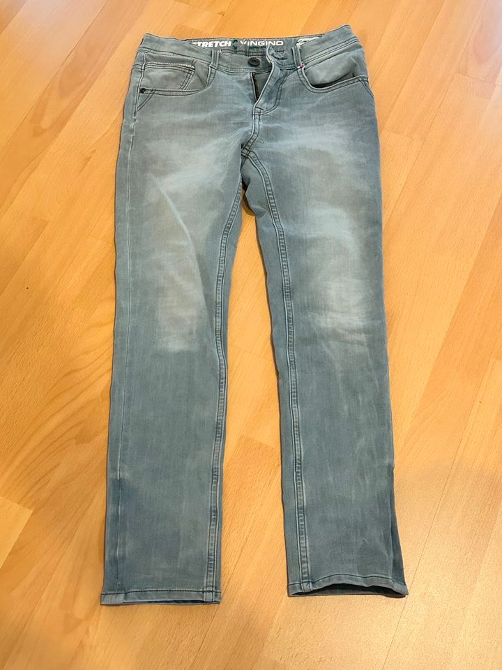 Jeans VINGINO Slim Gr 152, hellgrau in Wuppertal
