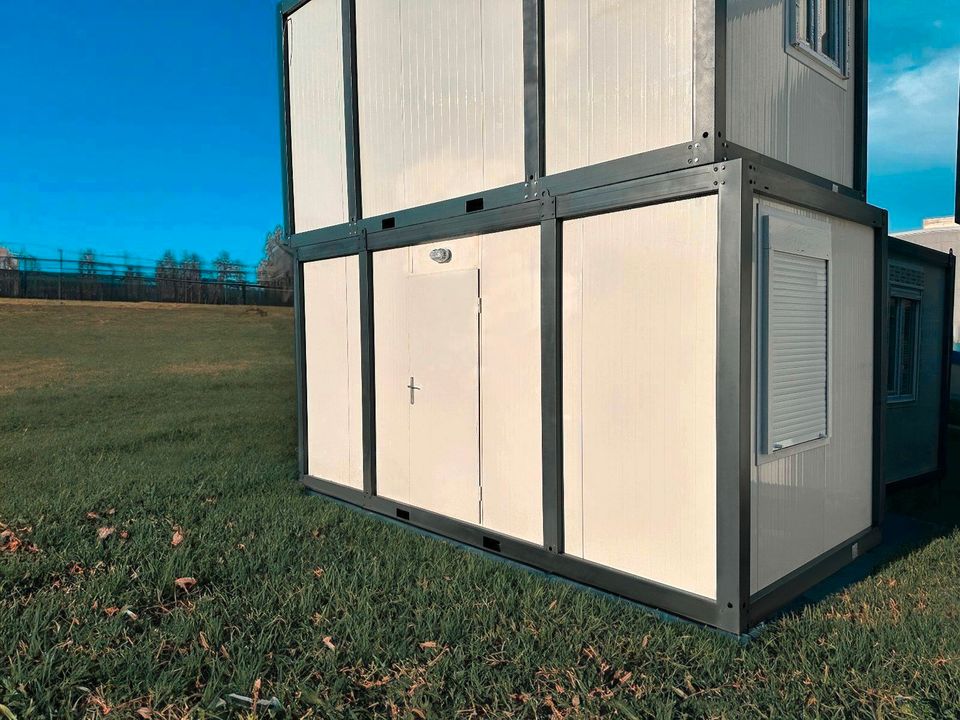 Pförtnercontainer, Baucontainer, Bürocontainer, MODEL 300x240cm, SOFORT VERFÜGBAR in Weiskirchen