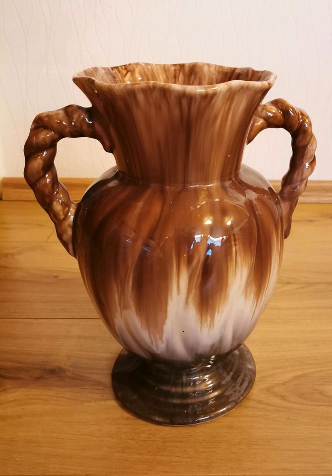 Vase, Bodenvase braun in Abtsgmünd