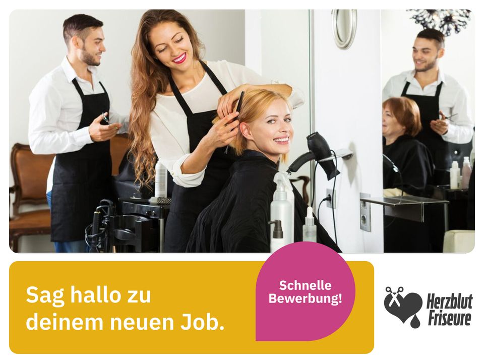 FRISEUR IN 4-TAGE-WOCHE (m/w/d) (Barcode Art) in Nürnberg Friseur Frisuren Hairdresser  Friseurhandwerk in Nürnberg (Mittelfr)