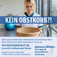 Physiotherapeut/in (m/w/d) gesucht, Vollzeit oder Teilzeit Niedersachsen - Wiefelstede Vorschau