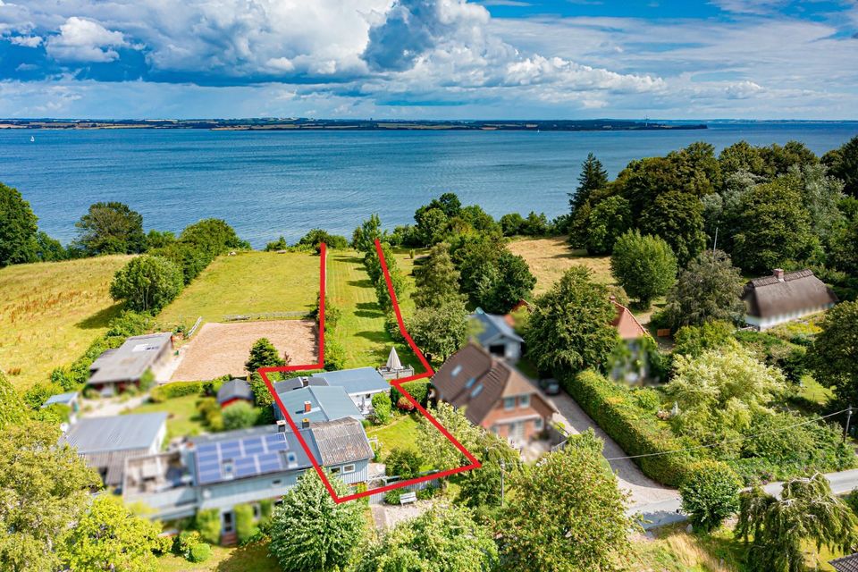 Doppelhaushälfte mit Meerblick an der Steilküste in Westerholz