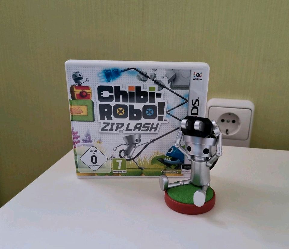 Chibi-Robo! Zip Lash Spiel Jump 'n' Run Amiibo Nintendo 3DS Spiel in Heringen (Werra)