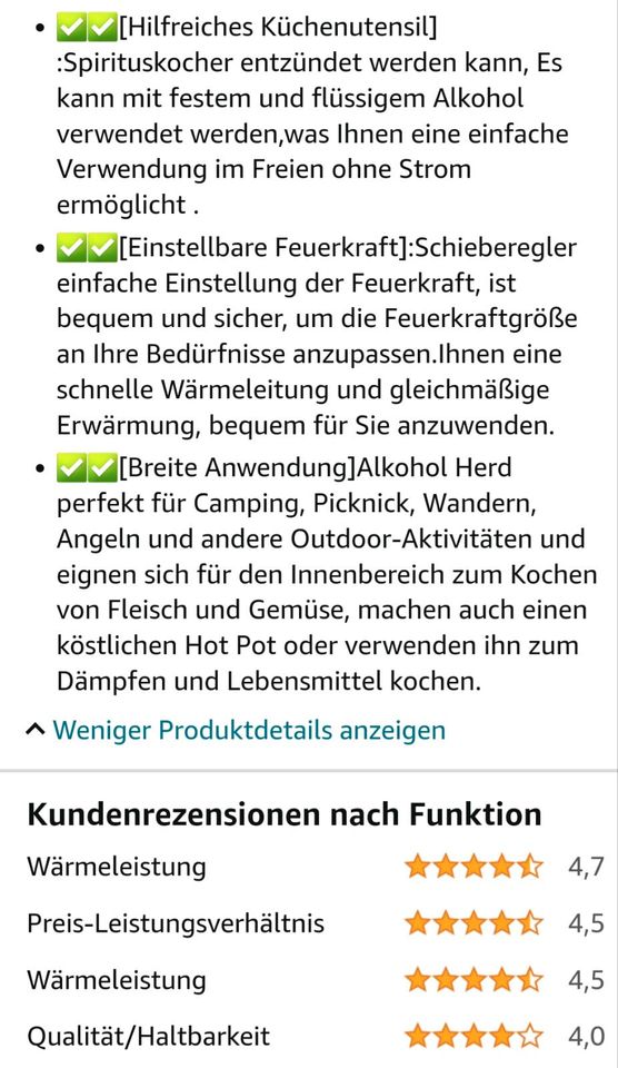 Campingkocher in Großräschen