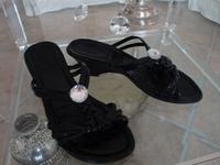 Damen Sandalette Gr. 37 schwarz Edel & Stein Absatz ca.6 cm Top Z Niedersachsen - Lohne (Oldenburg) Vorschau