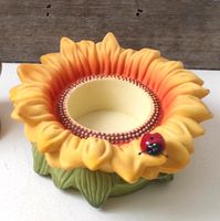Kerzenhalter für Teelichter von "PartyLite" Sonnenblume mit Kafer Saarland - Bous Vorschau
