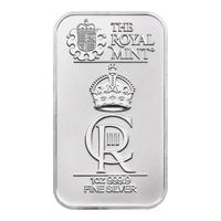 1 Unze  Silberbarren | Royal celebration bar |Royal Mint | 2023 Kreis Pinneberg - Halstenbek Vorschau
