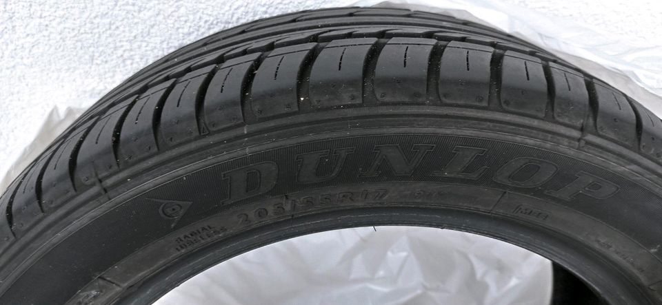 Sommerreifen Dunlop 4x  205/55/R17 in Burgwedel