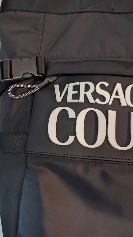 VERSACE großer Rucksack schwarz unisex in Werne