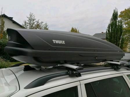 Thule Dachbox mieten / leihen - Thule Trip XL, Anthrazit Aeroskin in Rostock