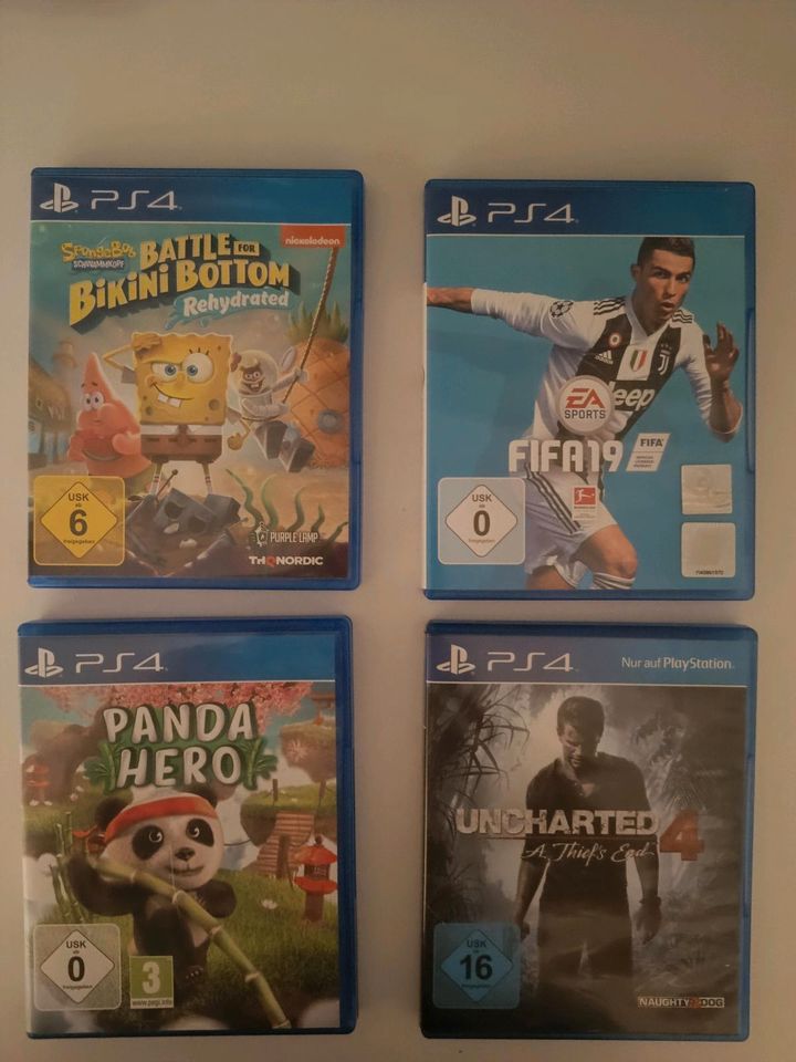 4 Spiele für PlayStation 4/PlayStation 5 in München