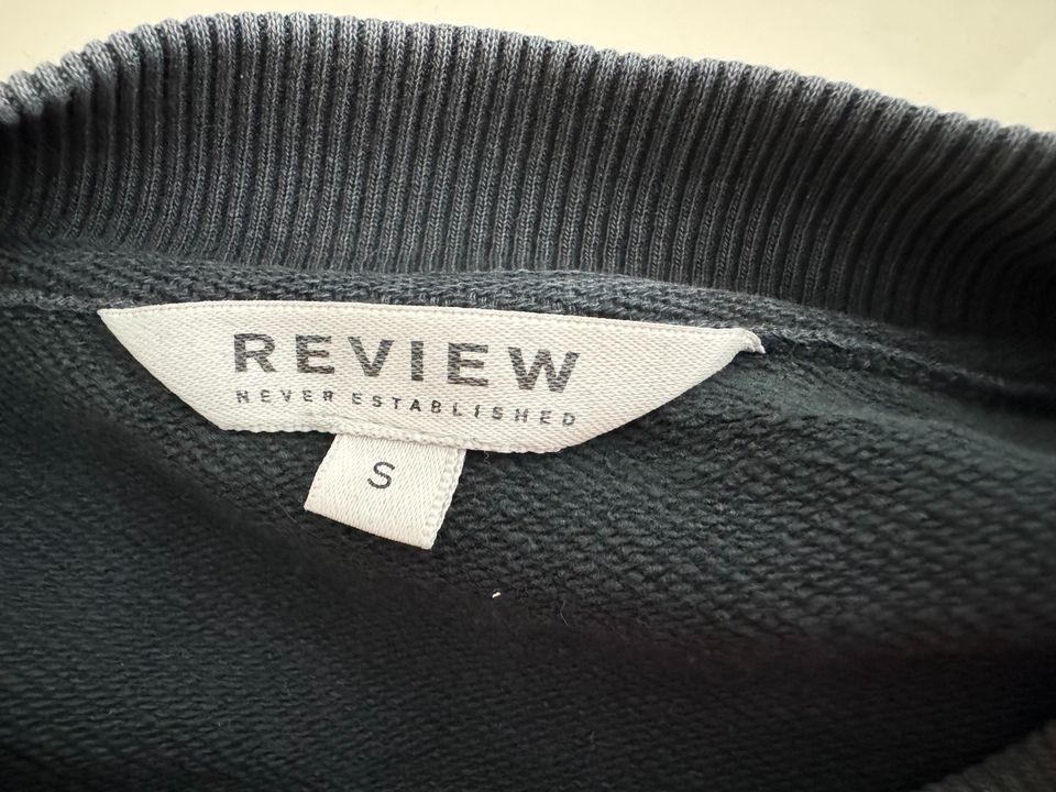 Review Sweatshirt Sweater Anthrazit S in Hamburg