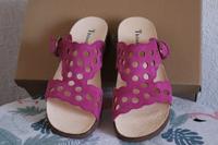 Neue Think! Schuhe Sandalen Leder pink 39 Hessen - Lahnau Vorschau