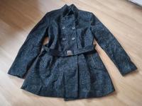 Zero Mantel Gr. 44 schwarz wie NEU Gürtel Jacke Wolle Düsseldorf - Eller Vorschau