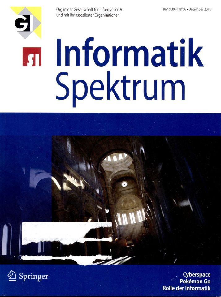 Informatik-Spektrum, in Chemnitz