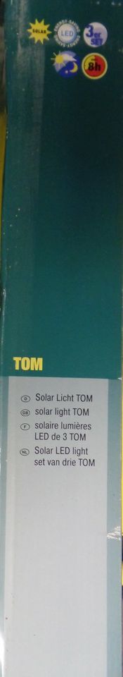 Heitronic Solarleuchten TOM 3er Set in Plauen