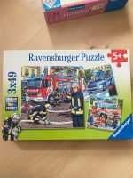 Puzzle Ravensburger Feuerwehr Krankenwagen Polizei 3x49 teile Baden-Württemberg - Essingen Vorschau