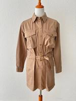 WIE NEU! Pinko Kleid, Blusenkleid, Beige, Gr.XS/S, NP: 395€ Münster (Westfalen) - Geist Vorschau