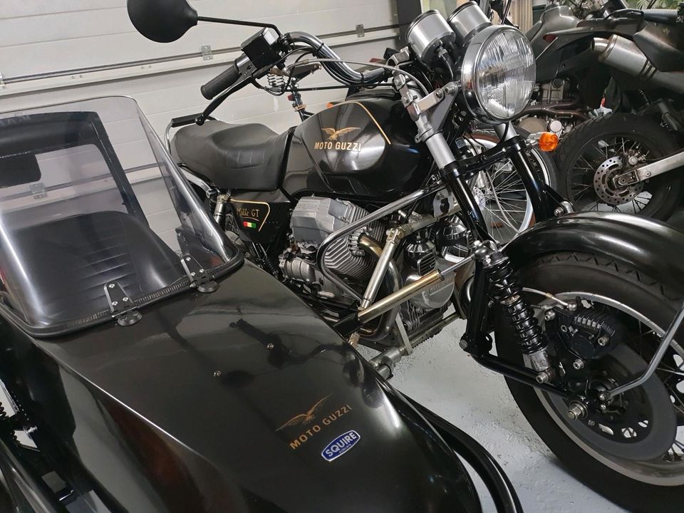 Moto Guzzi Mille GT Gespann mit Squire Beiwagen (4-Sitzer) in Hannover