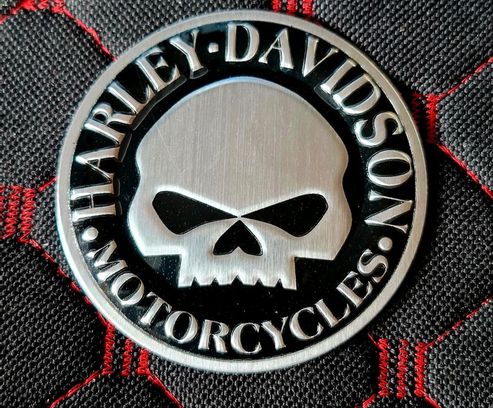 Harley Davidson 3D Alu Aufkleber in Ludwigsfelde