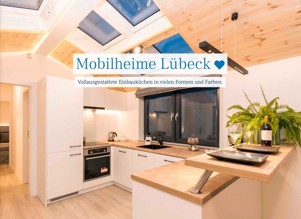 Mobilheim, Tinyhouse, Appartement, Ferienhaus auch mit Grundstücken in Lübeck