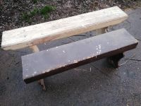 2x Bank Holzbank Holz alt antik Bauernhof Shabby chic Hessen - Eschwege Vorschau