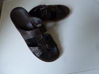 ara Damen Leder, Sandalen, Slipper, Braun, Gr. 39 Bayern - Kitzingen Vorschau