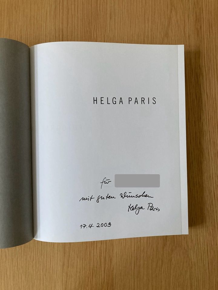 Helga Paris Fotografien signiert / Bildband in Berlin