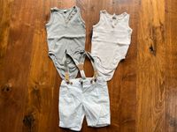 H&M Kleiderpaket Sommer Bodies kurze Hose Hosenträger Gr.68 Dresden - Blasewitz Vorschau