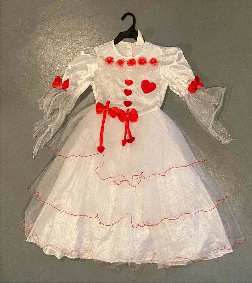 1 Stück Kleid Alice im Wunderland, Kartenspielerin in Wildpoldsried