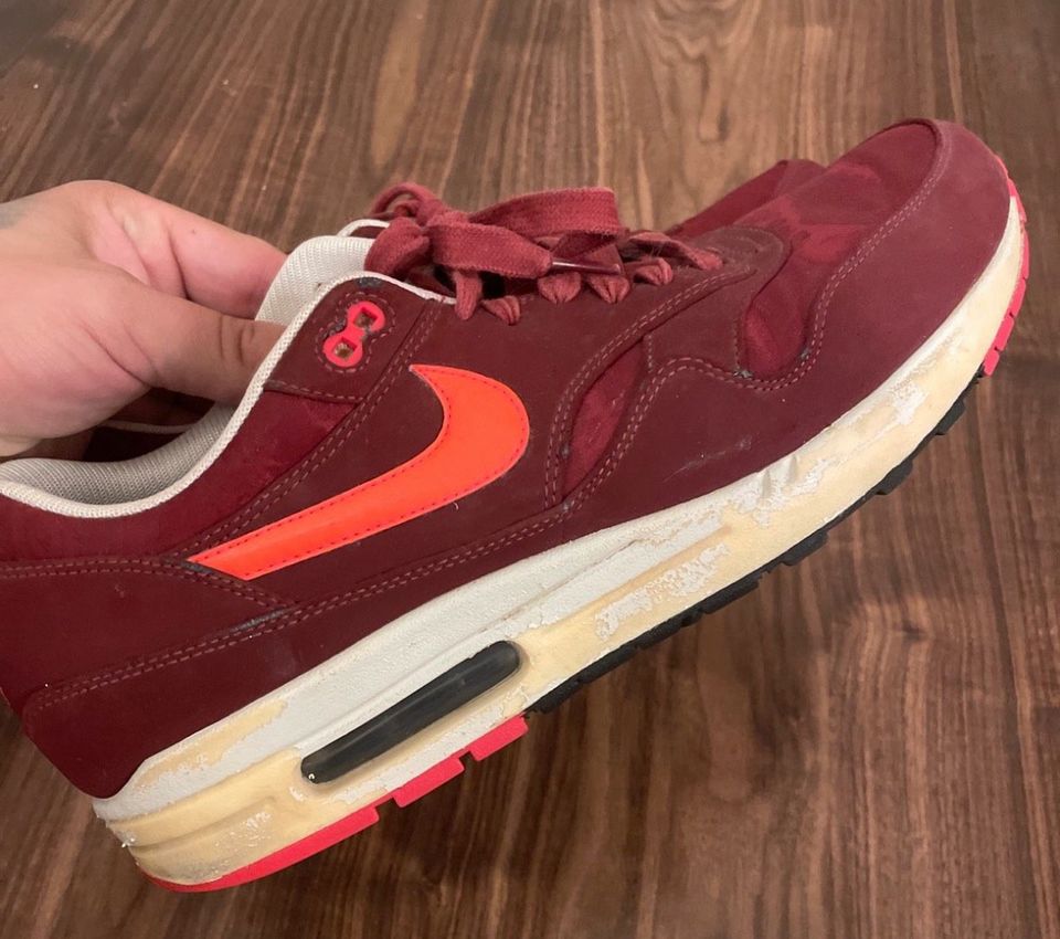 Nike Air Max 1 Premium, rot, 45 in Bonn