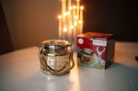 Teelicht Kerzenhalter Teelichthalter Sterne Weihnachtsdeko Shabby Sachsen - Gröditz Vorschau