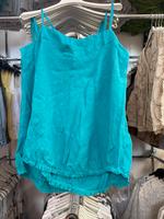 Damen Leinen Spaghetti Träger top Shirt s m l Hessen - Groß-Gerau Vorschau