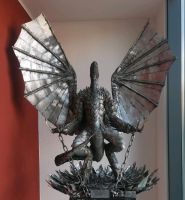 Drachen Metallskulptur "Wrath", Skulptur, Kunst, Metallkunst Nordrhein-Westfalen - Hürth Vorschau