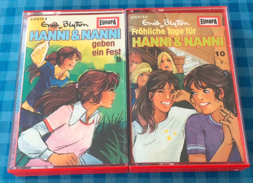 Enid Blyton Hanni und Nanni Kassetten 8 und 10 in Hamburg