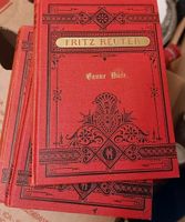 Drei sehr alte Bücher Fritz Reuter 1896 antik Nordrhein-Westfalen - Hiddenhausen Vorschau